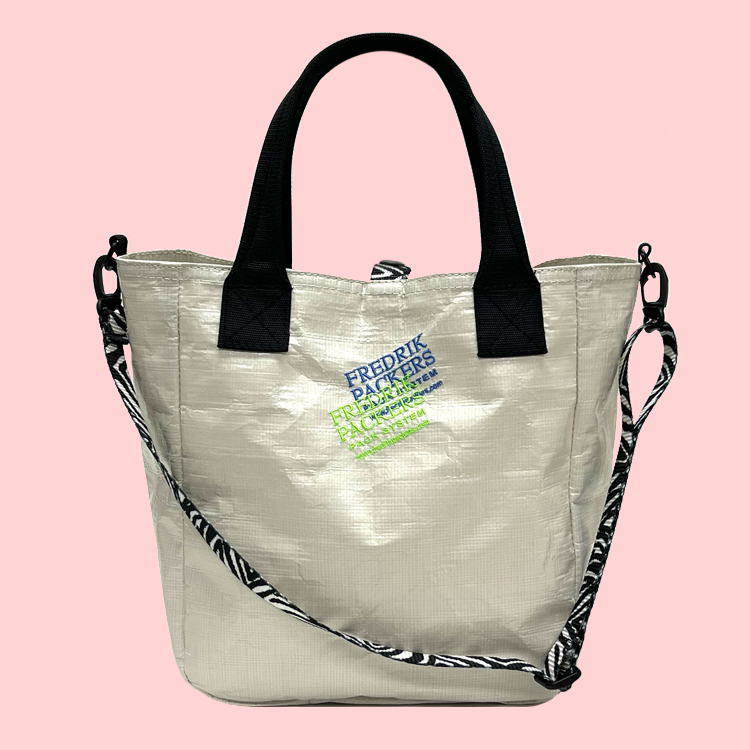 10ACe PE MARKET TOTE LIMITED WHITE